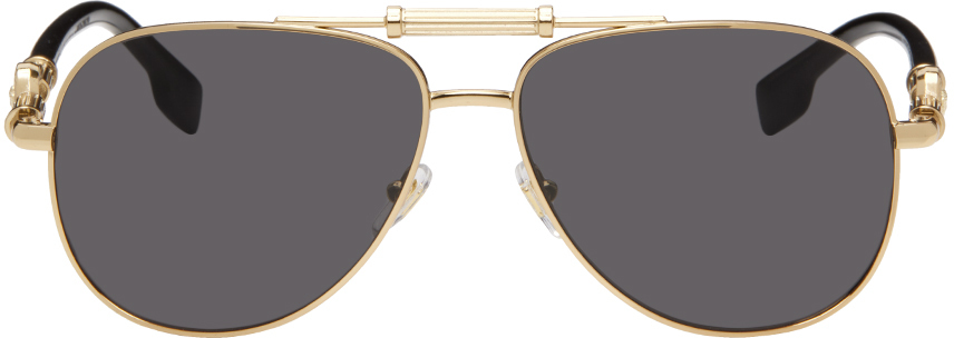 Versace Gold Medusa Polis Sunglasses