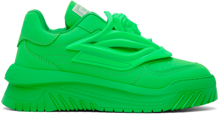 Versace: Green Odissea Sneakers | SSENSE