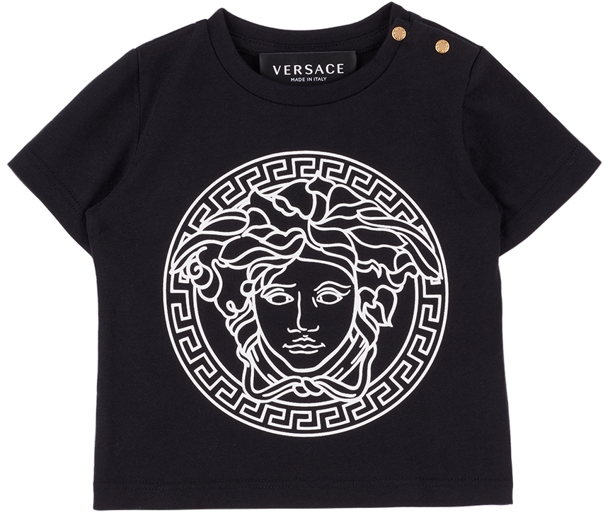 Versace Baby Black Medusa T-Shirt