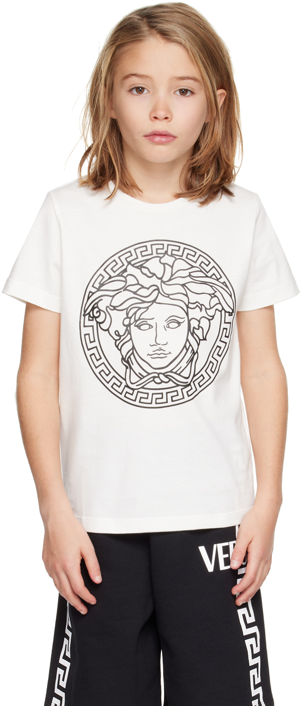 Versace White Medusa Cotton T-shirt