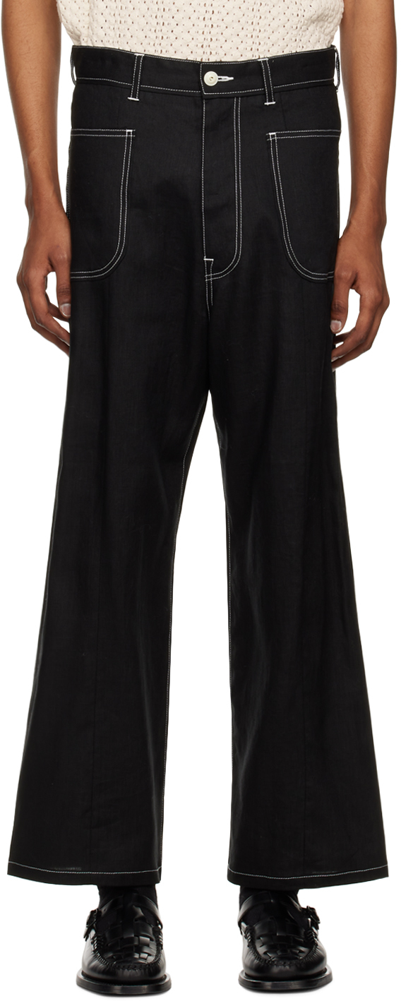 Sasquatchfabrix Black Root Trousers