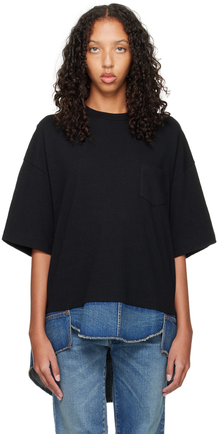 UNDERCOVER: Black Paneled T-Shirt | SSENSE