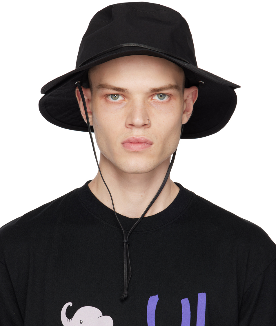 UNDERCOVER: Black Kijima Takayuki Edition Bucket Hat | SSENSE