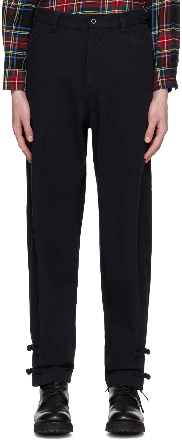 Adjustable straight cargo trousers  Trousers  Women  Bershka