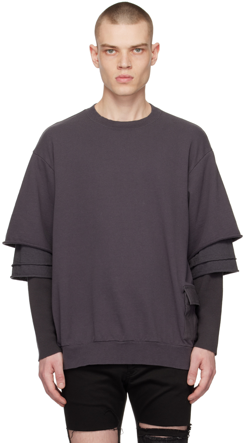 Undercover: Gray Layered Sweater | SSENSE