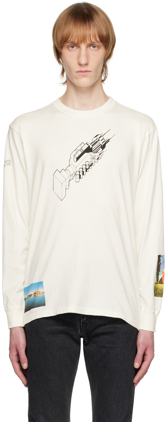 Undercover Off-white Printed T-shirt In Ivory
