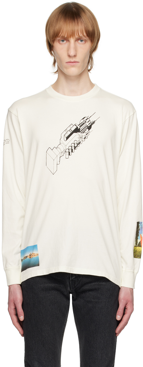 Off-White Printed T-Shirt by UNDERCOVER on Sale