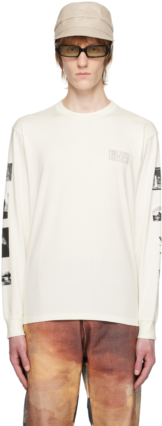 Undercover Off-white Printed T-shirt In Ivory | ModeSens