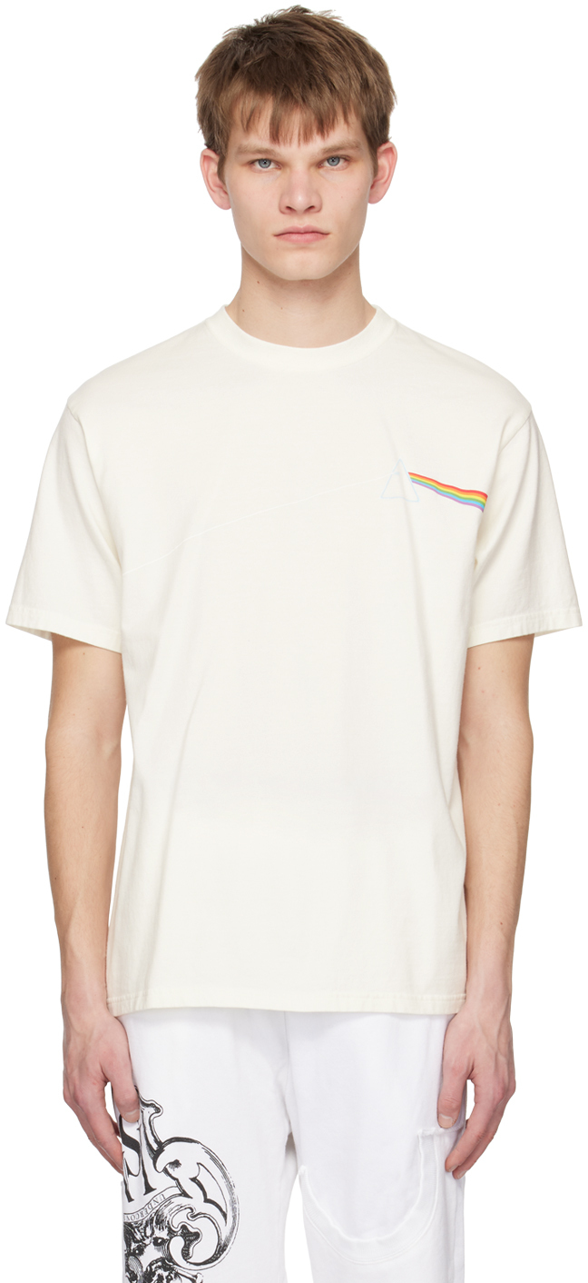 Undercover Off-white Print T-shirt In Ivory
