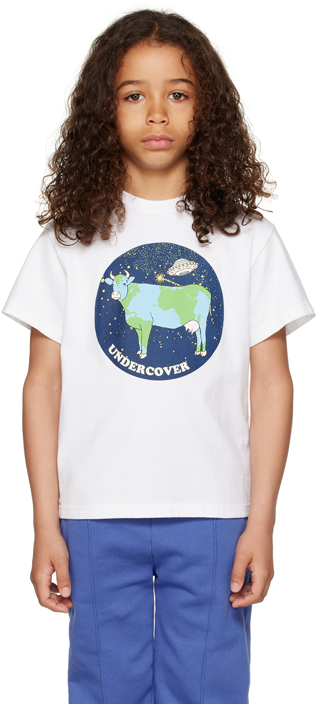Undercover Kids White Graphic T-shirt