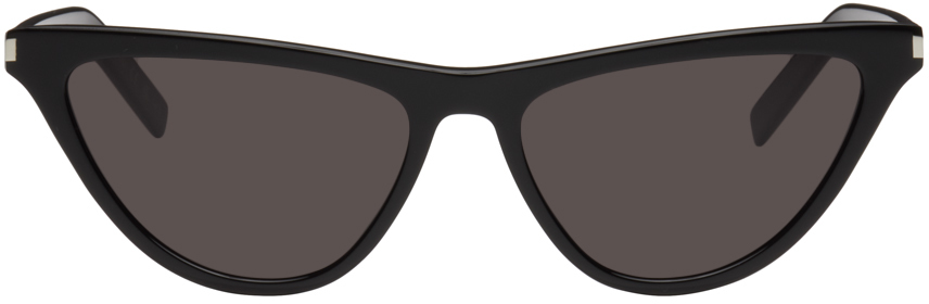 Saint Laurent Black SL 550 Slim Sunglasses
