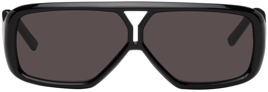 Saint Laurent: Black SL 569 Y Sunglasses | SSENSE