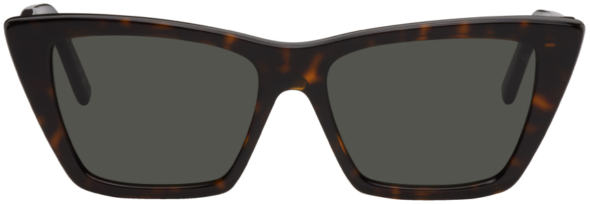 SAINT LAURENT TORTOISESHELL SL 276 SUNGLASSES