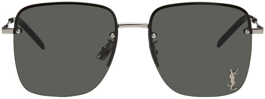 Louis Vuitton Silvertone Rimless Metal Attraction Sunglasses