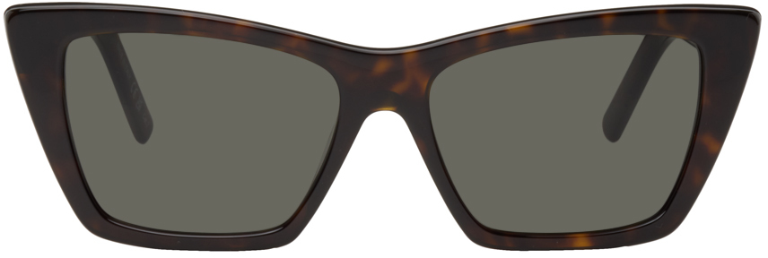 Ssense Donna Accessori Occhiali da sole Brown SL 276 Mica Sunglasses 