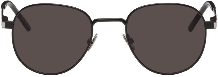 Saint Laurent Black SL 555 Sunglasses