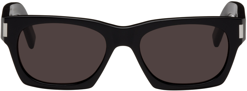 Saint Laurent: Black SL 402 Sunglasses | SSENSE