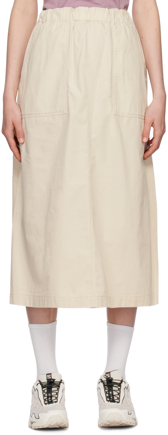 Off-White Takibi Maxi Skirt