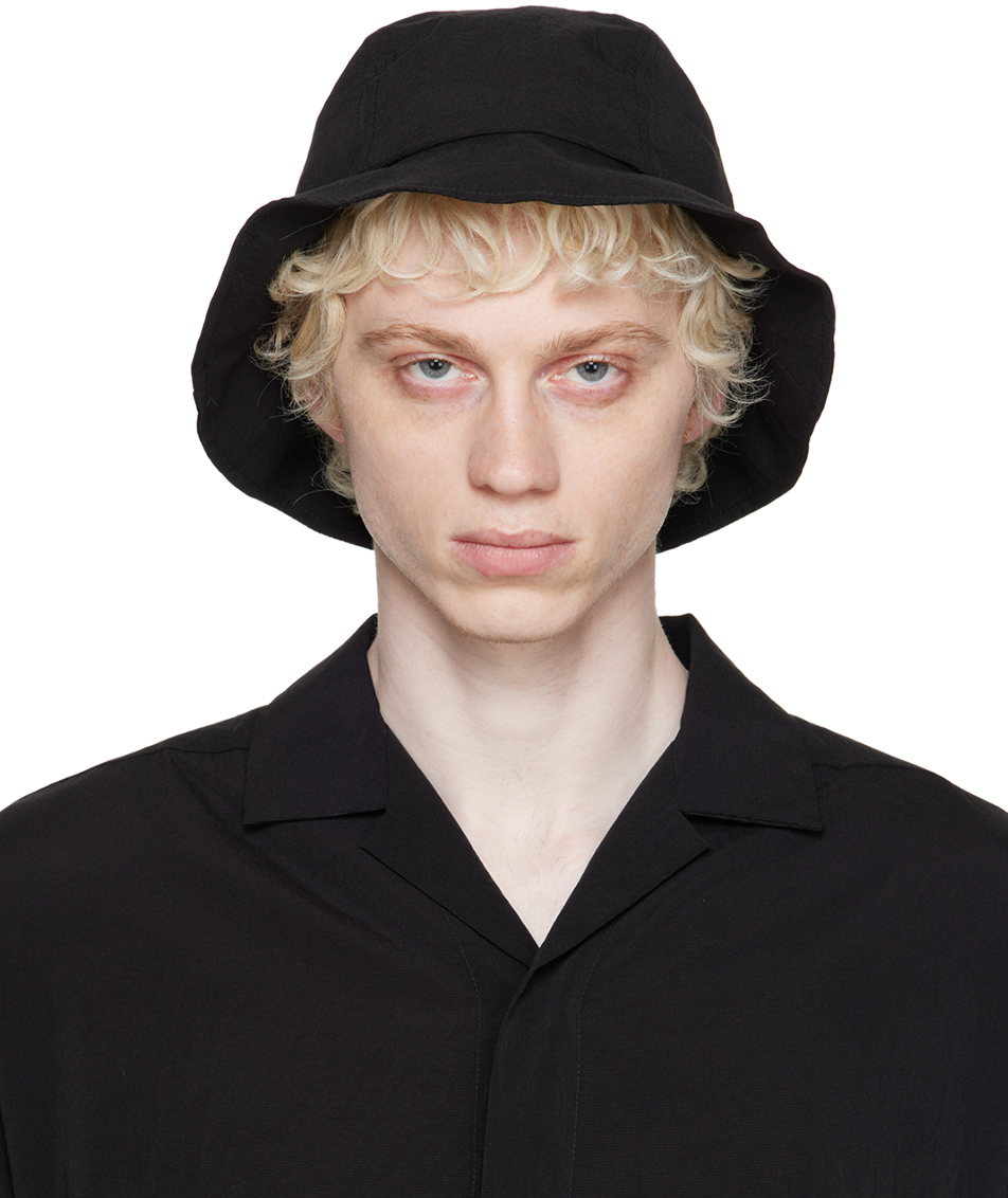 Black Quick-Dry Bucket Hat