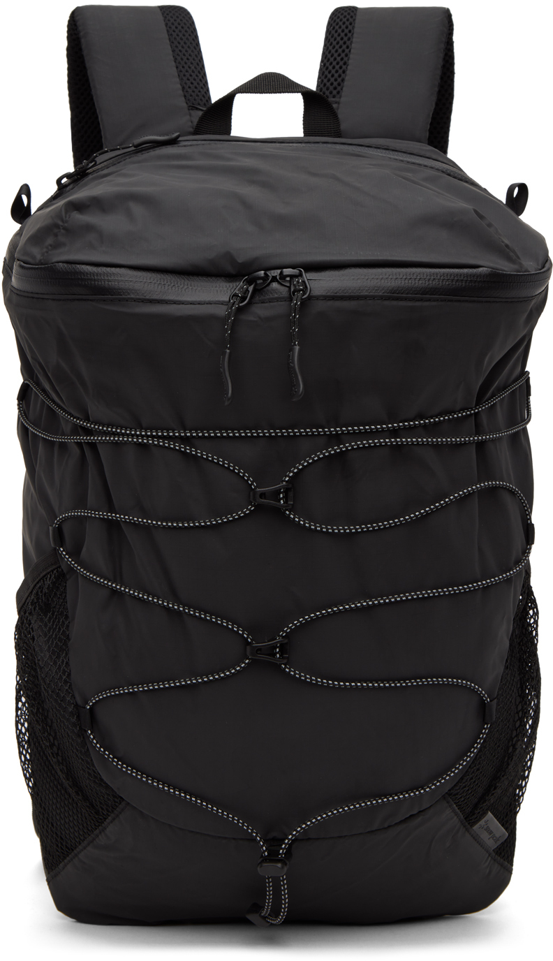 Snow Peak: Black Light Field Backpack | SSENSE Canada