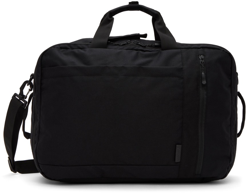 Snow Peak: Black 3Way Business Backpack | SSENSE