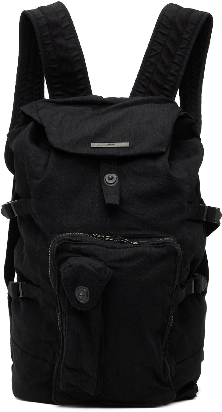 JULIUS BLACK GAS MASK BACKPACK