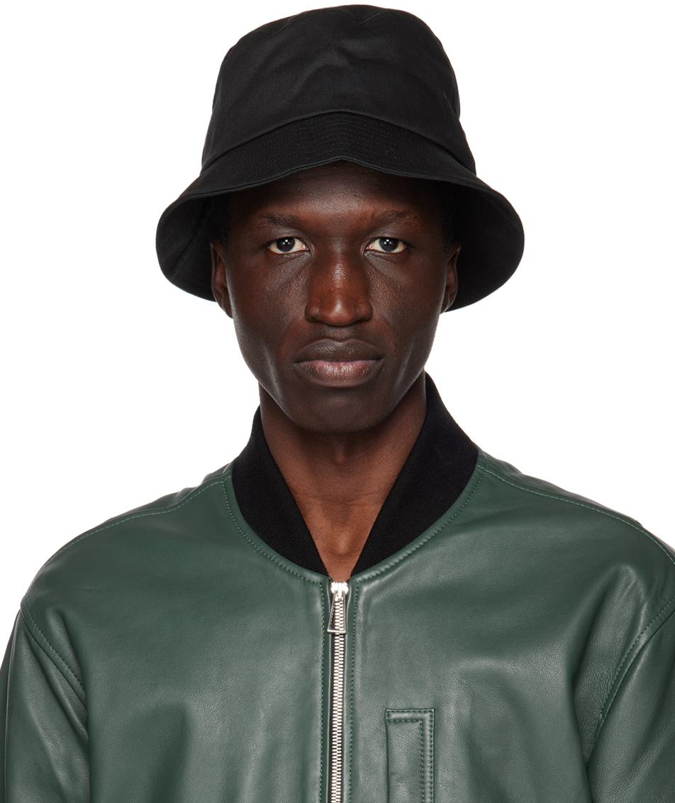 Ps By Paul Smith Black 'ps' Bucket Hat