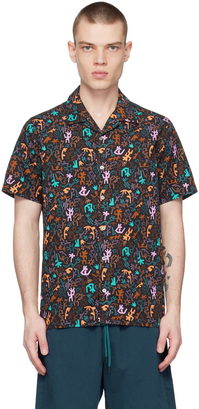 Ps By Paul Smith Printed Shirt In Multicolour