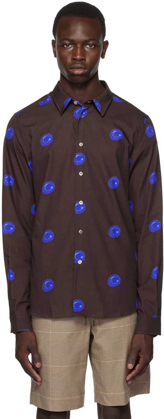 paul smith printed shirt