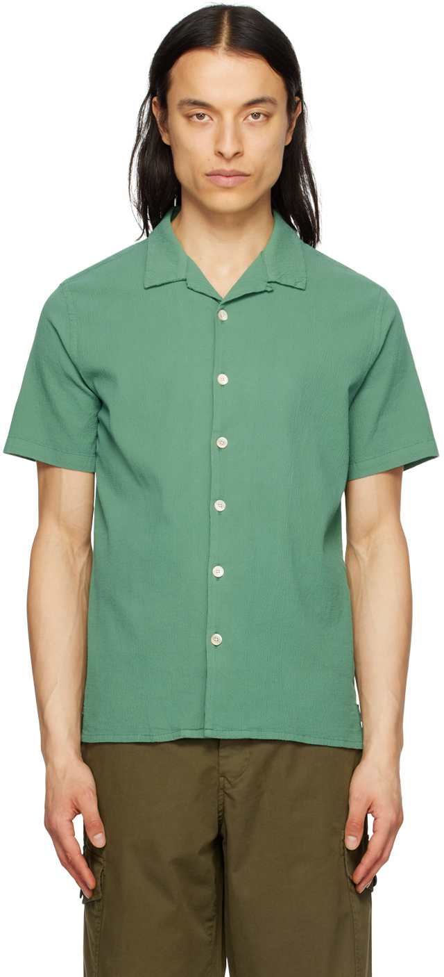 Green Button Shirt