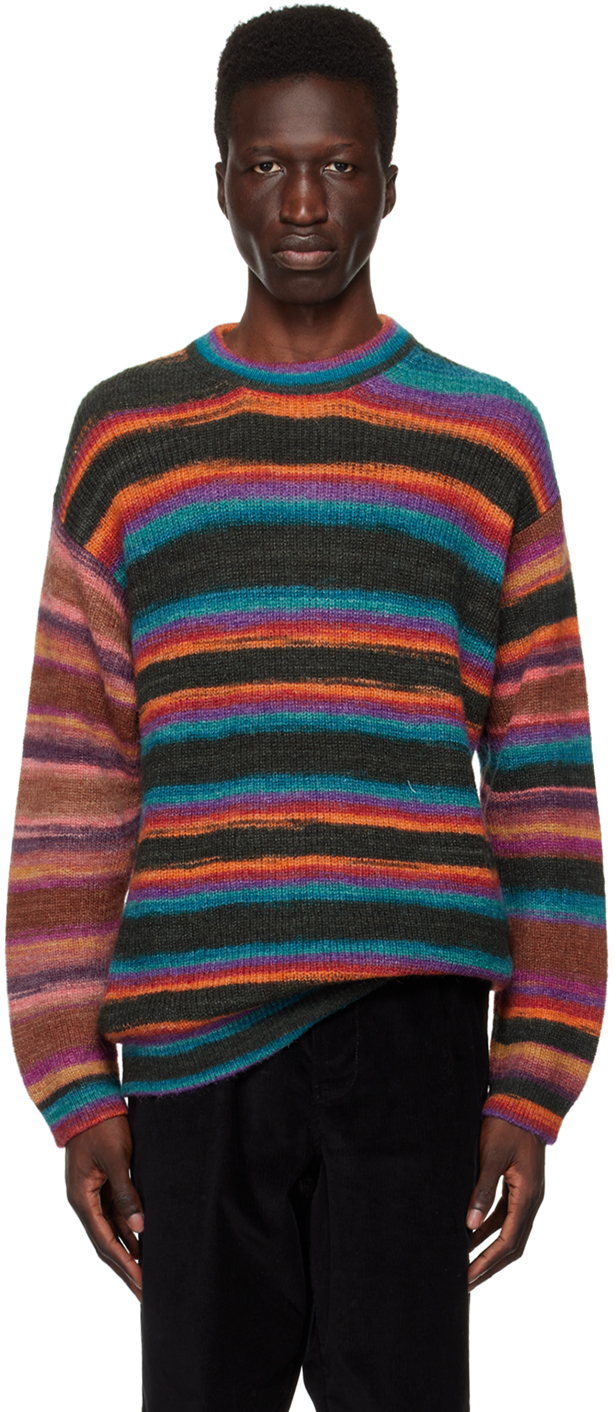 Multicolor Space Dye Sweater