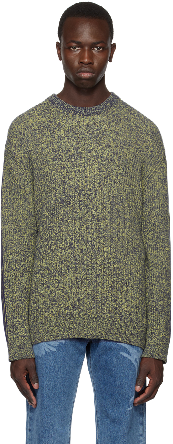 Ps By Paul Smith Ribbed Marled Jumper In 53 Purples