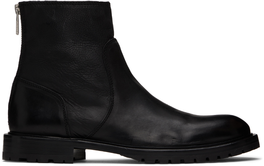 PS by Paul Smith: Black Falk Boots | SSENSE