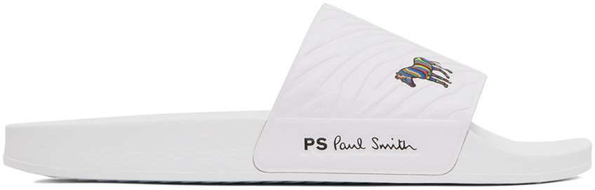 Ps By Paul Smith White Nyro Slides