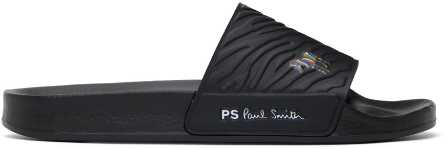 Ps By Paul Smith Ps Paul Smith Man Sandals Black Size 8 Rubber In Black
