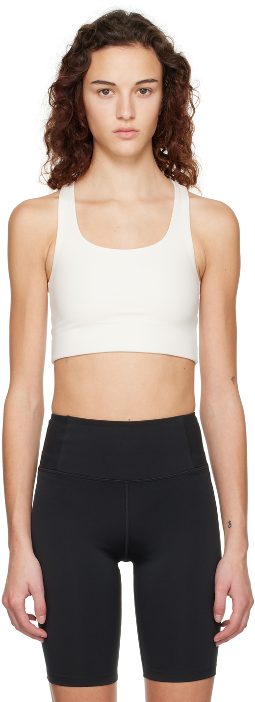 SSENSE Women Clothing Underwear Bras Sports Bras Off-White Paloma Sports Bra 