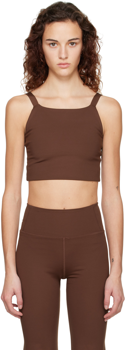 Brown Mia Sport Bra