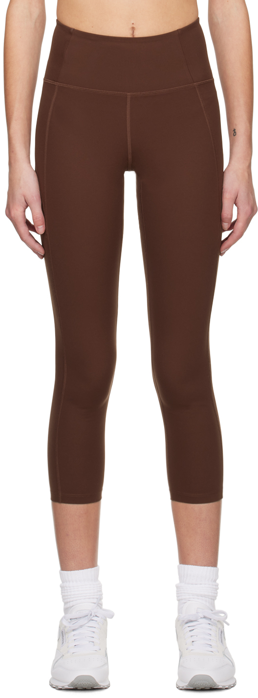 Girlfriend Collective Women's High Rise Compressive Leggings, Earth, Brown,  XXXL at  Women's Clothing store