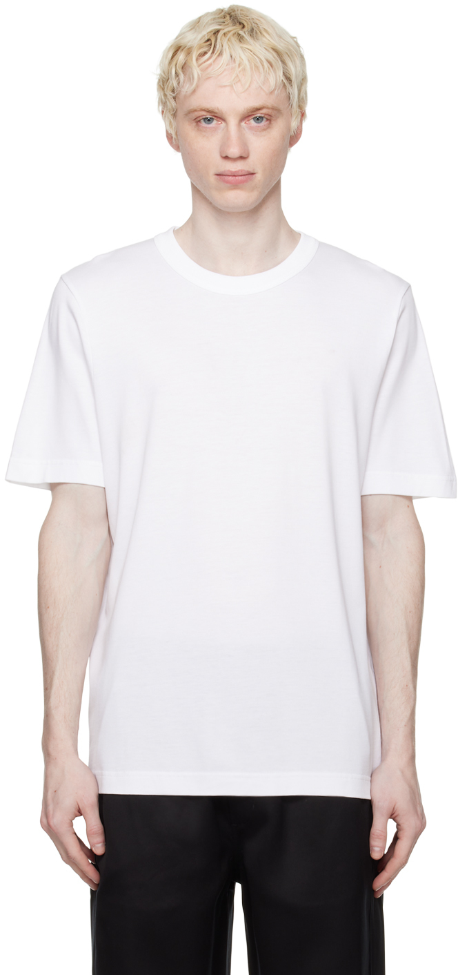 Cdlp Lyocell And Pima Cotton-blend Jersey T-shirt In White