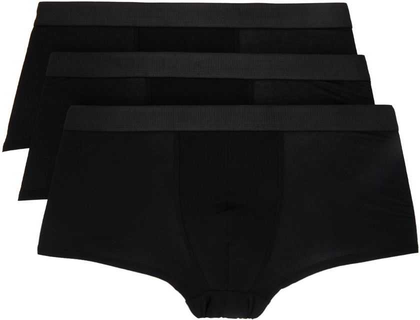 Cdlp Three-pack Black Boxers