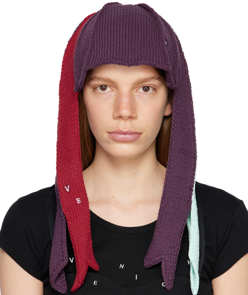 Multicolor Layered Beanie
