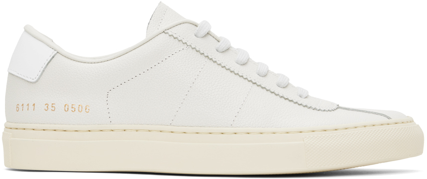 Off-White Tennis 77 Sneakers by Common Projects on Sale