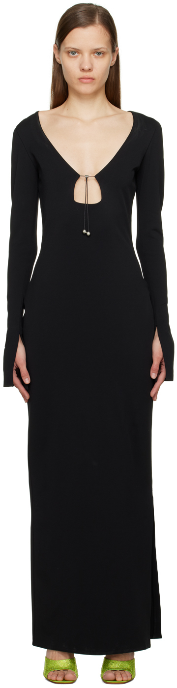 16Arlington: Black Solaria Dress | SSENSE Canada