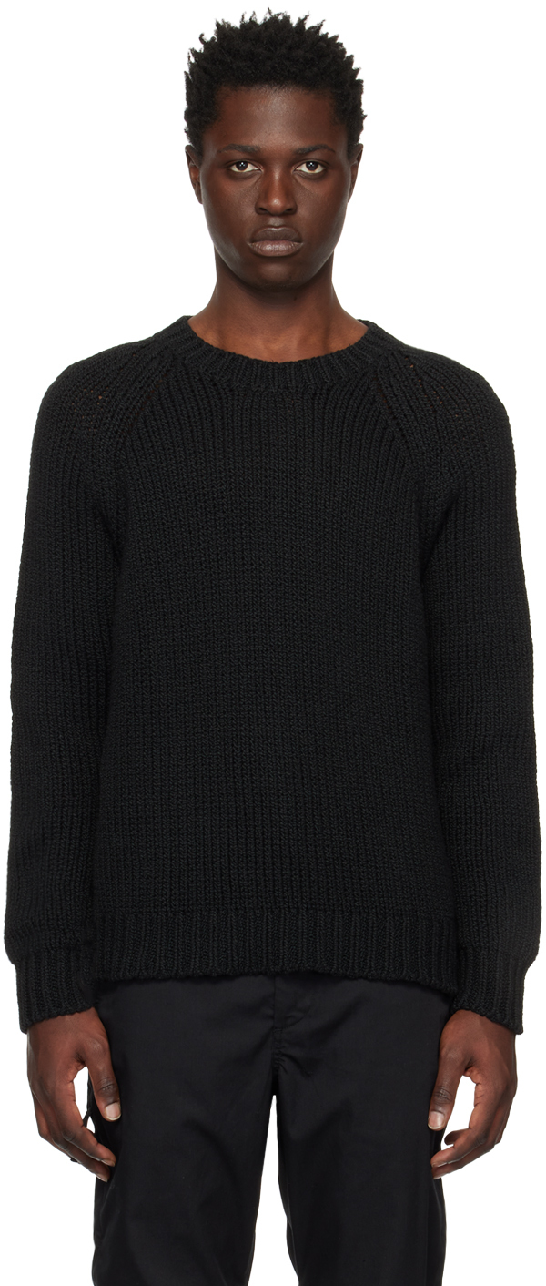 Uniform Experiment: Black 04651/ A trip in a bag Edition Sweater | SSENSE