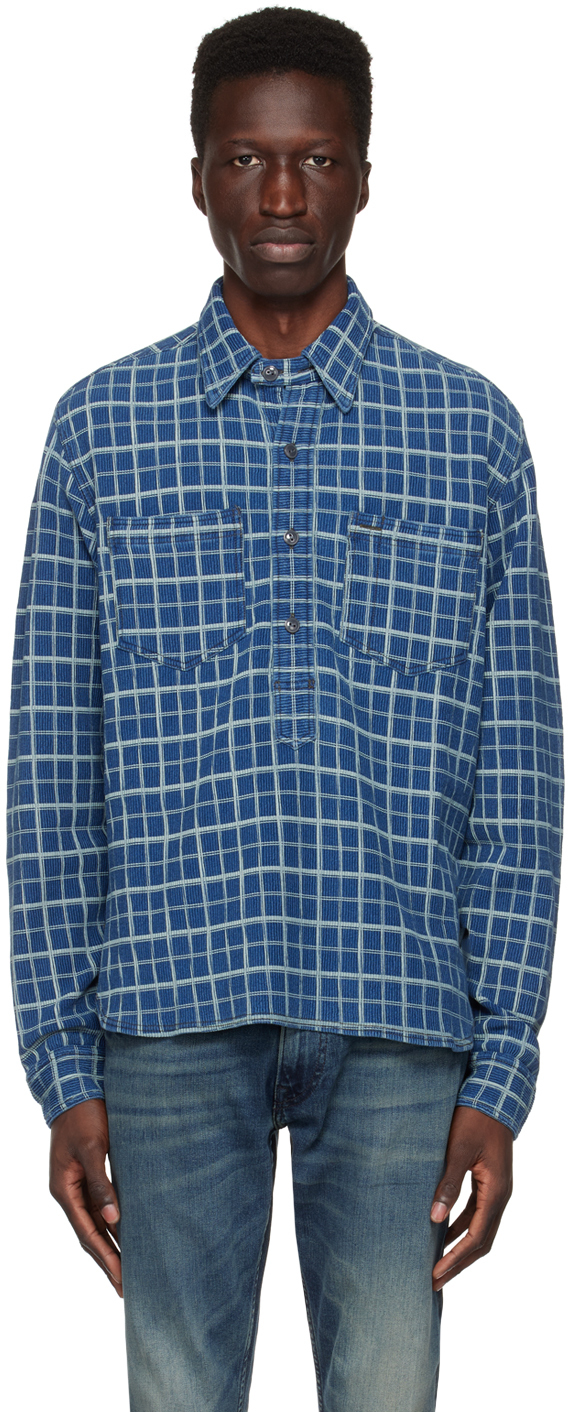 Indigo Check Shirt