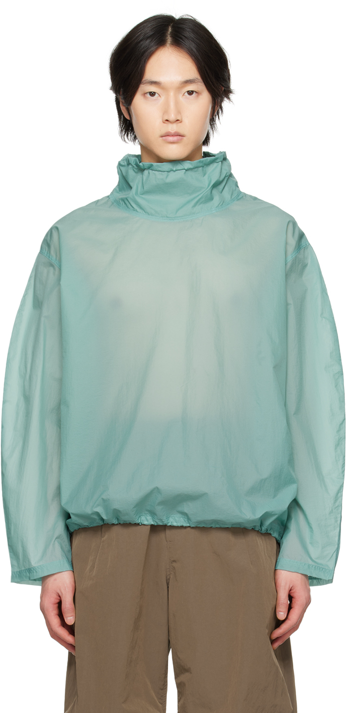 Amomento Blue String Jacket In Sky Blue
