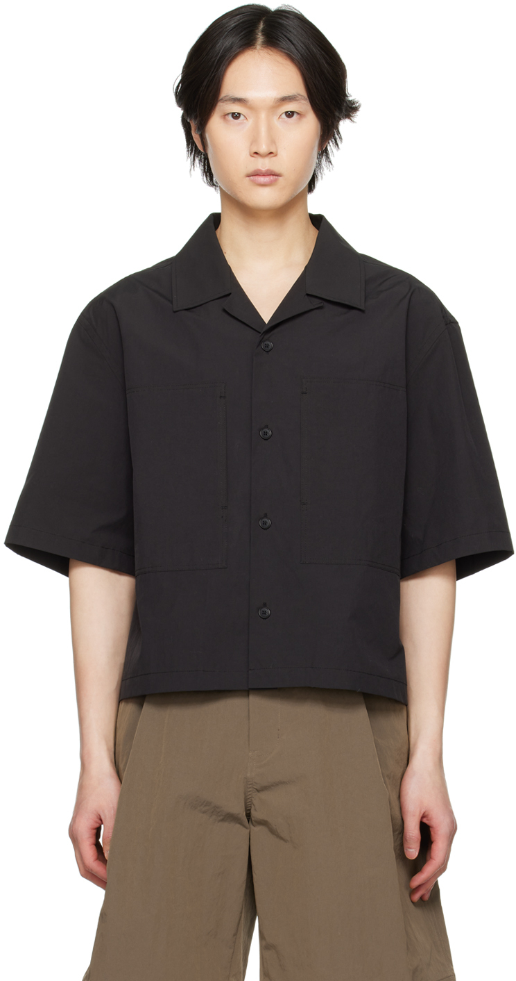 AMOMENTO: SSENSE UK Exclusive Black Shirt | SSENSE