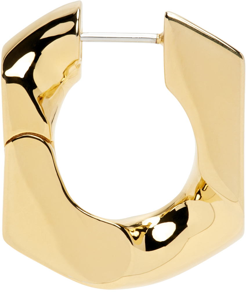 Numbering Ssense Exclusive Gold #1904 Earring