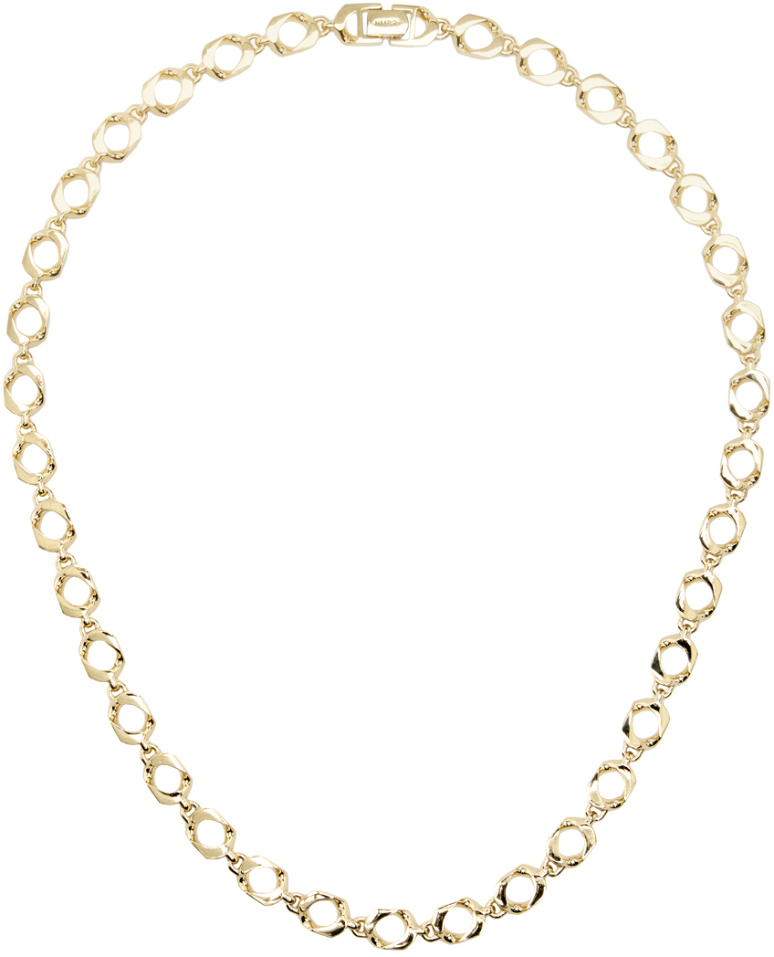 Numbering Gold #5815 Small Chain Link Necklace