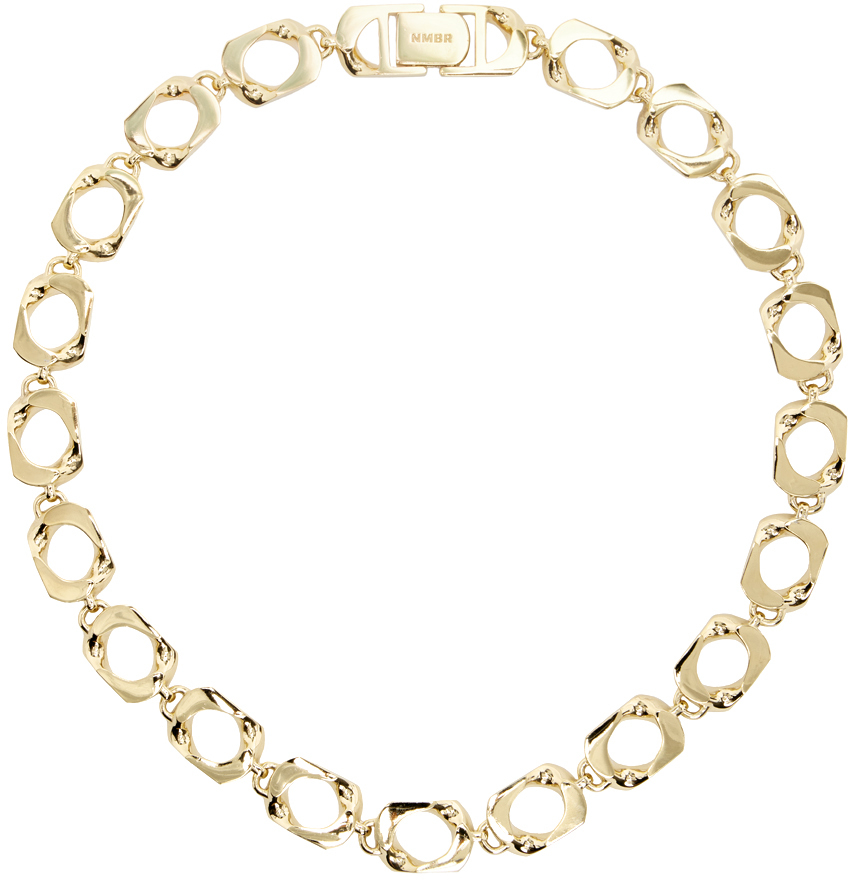 Numbering Gold #5825 Necklace